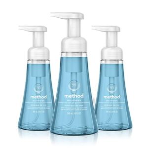 Method Foaming Hand Soap, Sea Minerals, 10 oz, 3 pack, Packaging May Vary
