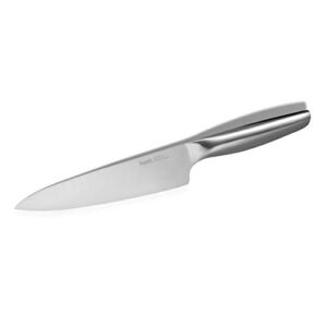 HAST Chef Knife-8 Inch-Professional Kitchen Knife-Ultra Sharp-Powder Steel-High Performance-Lightweight-Sleek Design-Ergonomic Handle-Minimalist Kitchen Decor (Matte Stainless)