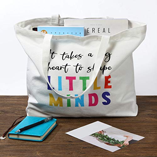 ECOHIP Teacher Appreciation Gifts for women Christmas Supplies Canvas Tote Bag | The Storepaperoomates Retail Market - Fast Affordable Shopping