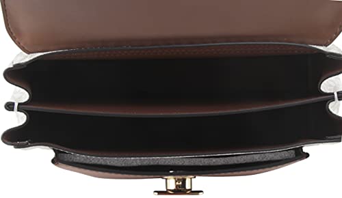 Michael Kors Women’s Lita Medium Leather Two-Tone Logo Crossbody Bag in Vanilla, Style 35T0GXPL2B. | The Storepaperoomates Retail Market - Fast Affordable Shopping