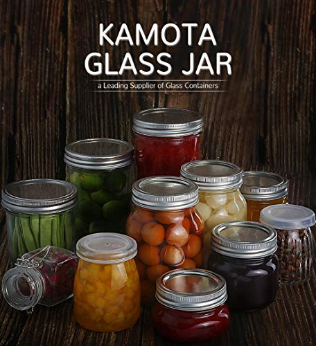 Glass Jars, KAMOTA 40 PACK 6 oz Clear Yogurt Jars With PE Lids, Glass Pudding Jars Yogurt Jars Ideal for Jam, Honey, Wedding Favors, Shower Favors(200ml) | The Storepaperoomates Retail Market - Fast Affordable Shopping